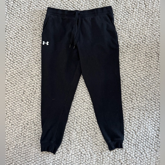 Under Armour Womens XL Black Sweatpants - Picture 1 of 5